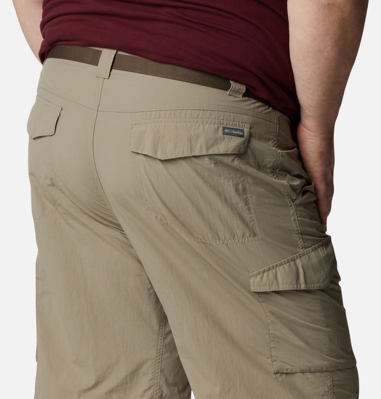Men's Columbia Silver Ridge Cargo Shorts Khaki | Plus Size CA-H6C34